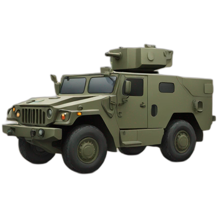 army vehicle emoji