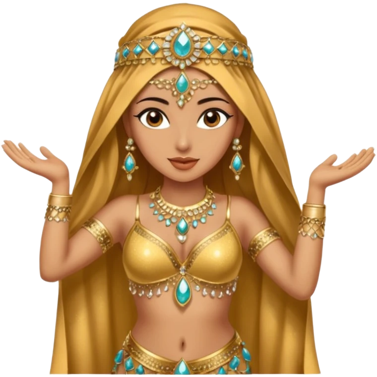 middle eastern belly dancer emoji