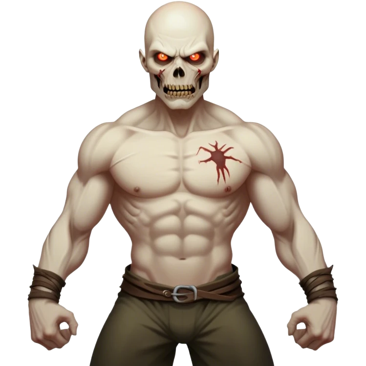 Cinematic Realistic WoW undead civilian Portrait, captured in a fierce, battle-ready stance, muscles taut beneath his tattered, earth-toned attire. His decayed, pallid skin and glowing eyes are rendered with intense lifelike detail and dynamic lighting, high shine, embodying the raw, relentless fury of an undead civilian in the heat of combat. emoji