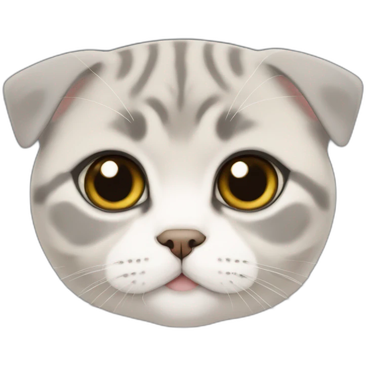 British short hair scottish fold emoji