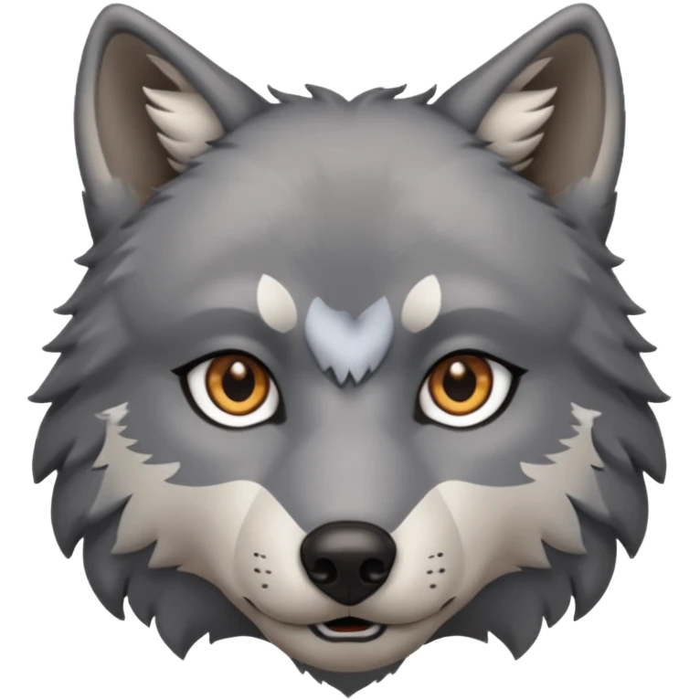 love wolf emoji