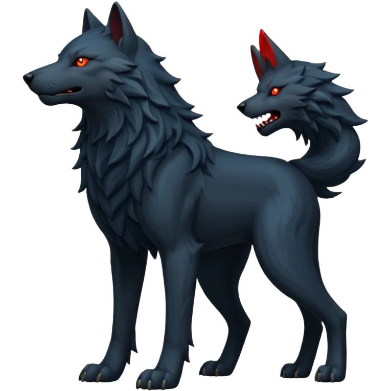 shadow wolf and blazefury emoji