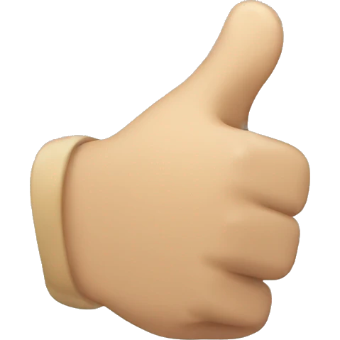thumbs up emoji