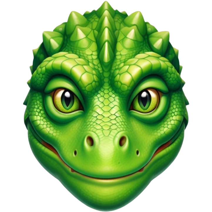 President Trump as a lizard emoji