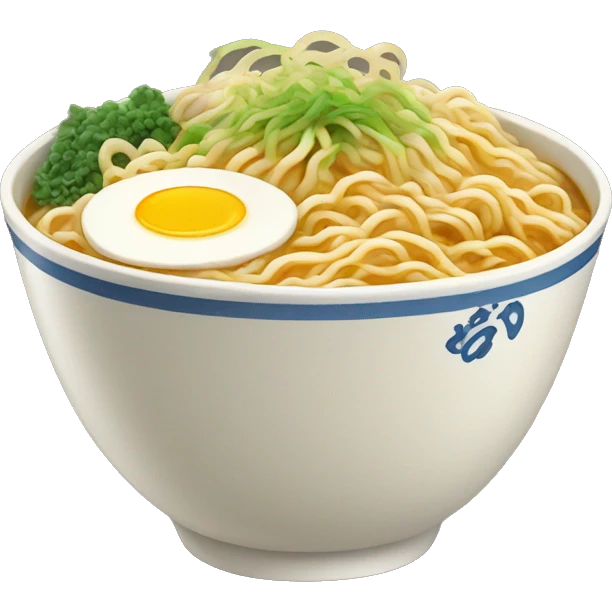 Big bowl of ramen emoji