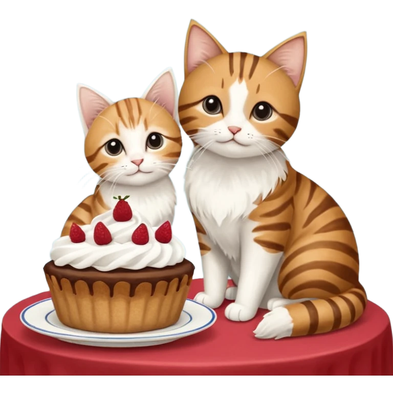 Кот и собака  emoji