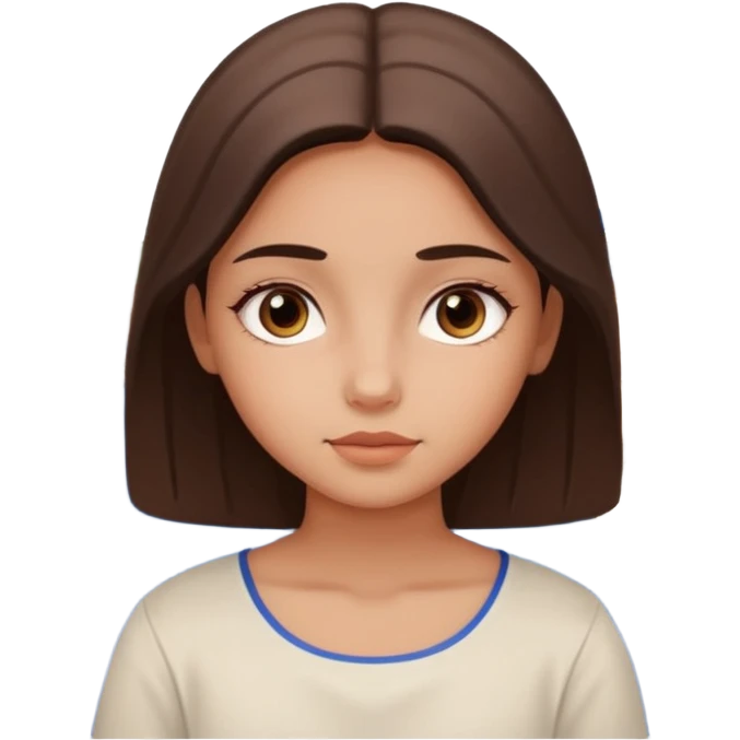 santorini girl face emoji
