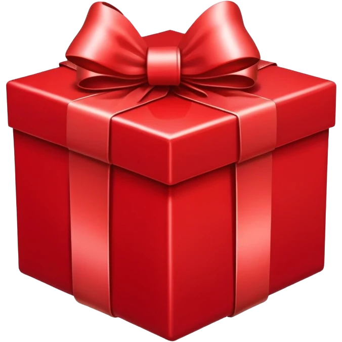 red gift box emoji