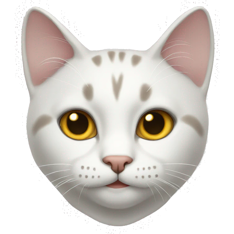 Cat White  emoji
