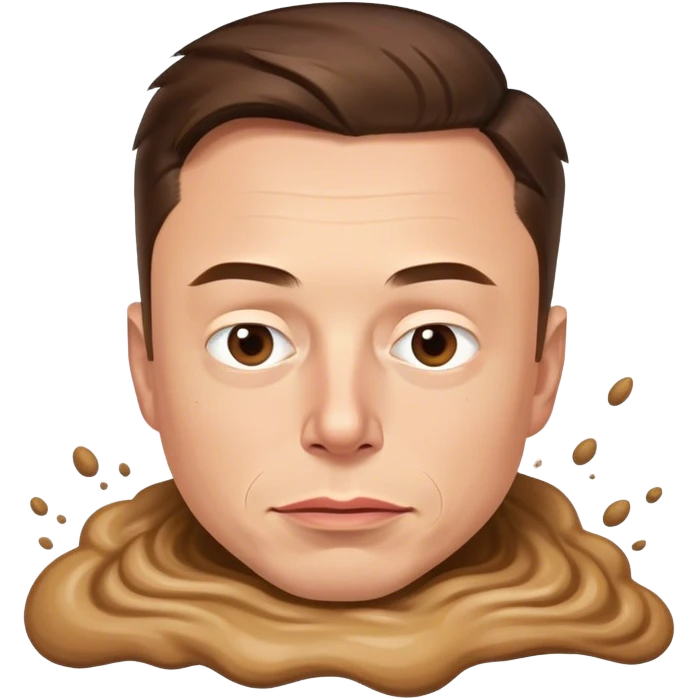 Elon musk pooping emoji