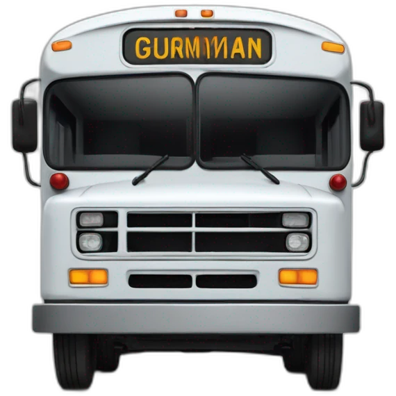 Grumman 870 bus from movie speed emoji