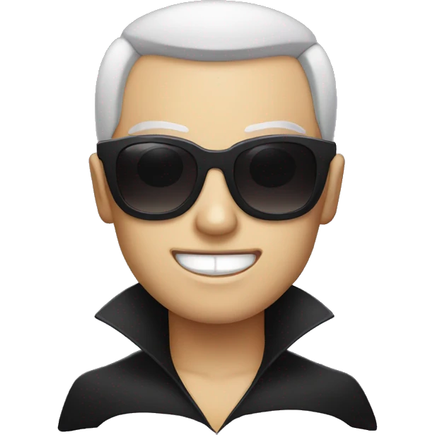Vampire with dark sunglasses  emoji