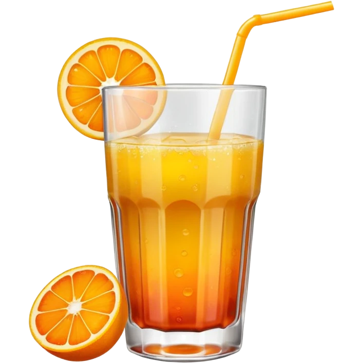 juice, colors yellow,orange,forest fruits emoji