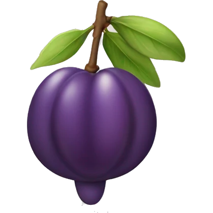 plum emoji