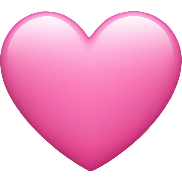 pink heart emoji