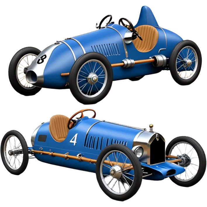  1949 luxury racing Mandalorian Rolls Royce lowered powerful 4 cylinder engined racing cyclekart with advanced rugged 4 wheel independent suspension, power steering, disc brakes and small leather covered steering wheel  emoji