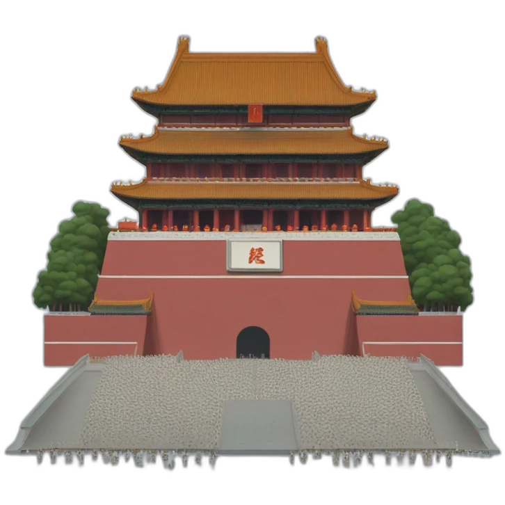 tiananmen square emoji