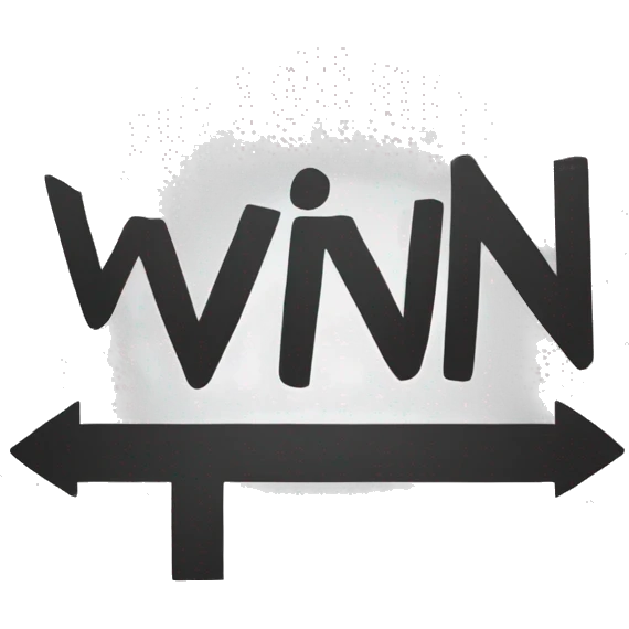 Sign with the word win on it  emoji