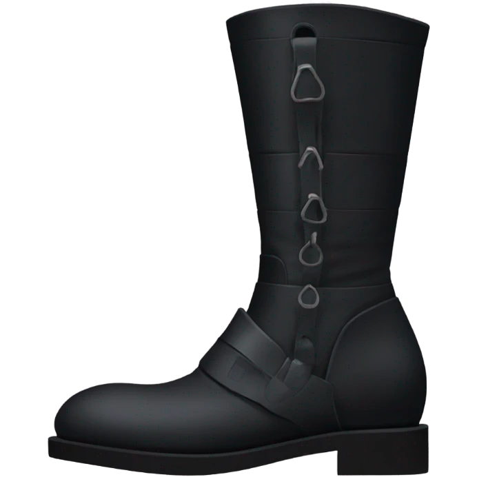 Balenciaga Dark medieval boots  emoji