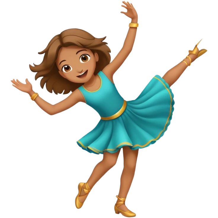 music with girl dance emoji
