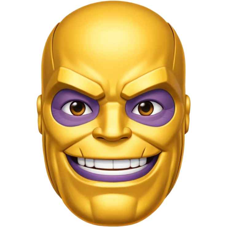 thanos zesty smile emoji