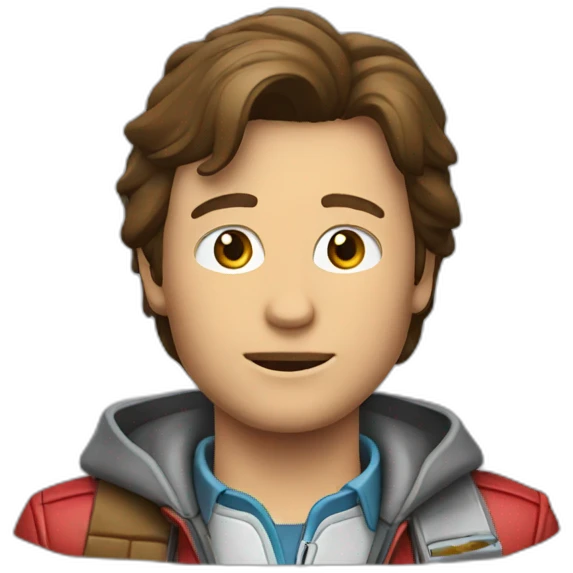 Marty Mcfly emoji