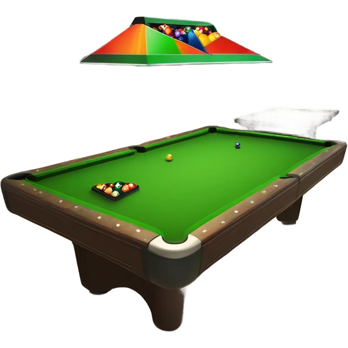 Pool table emoji