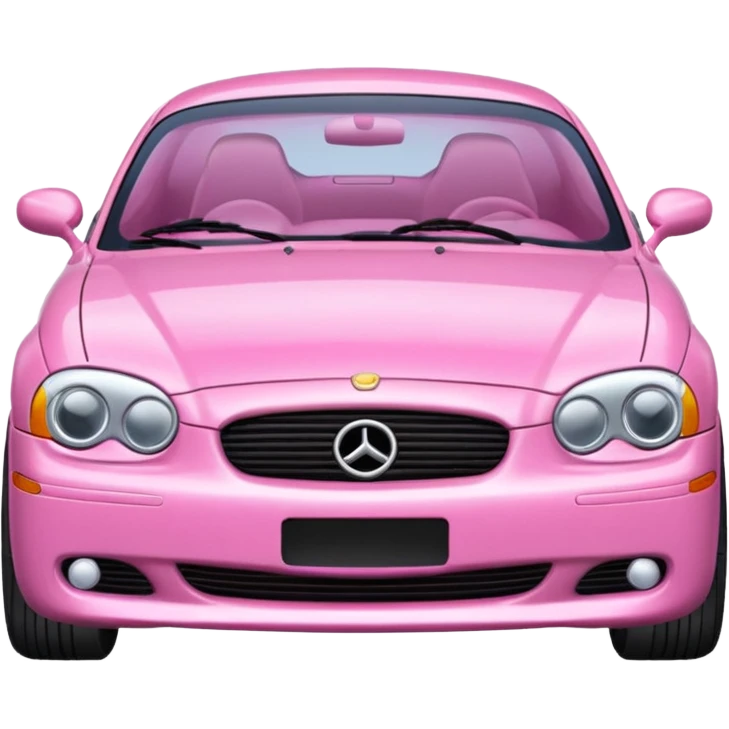 Pink car 2000s emoji