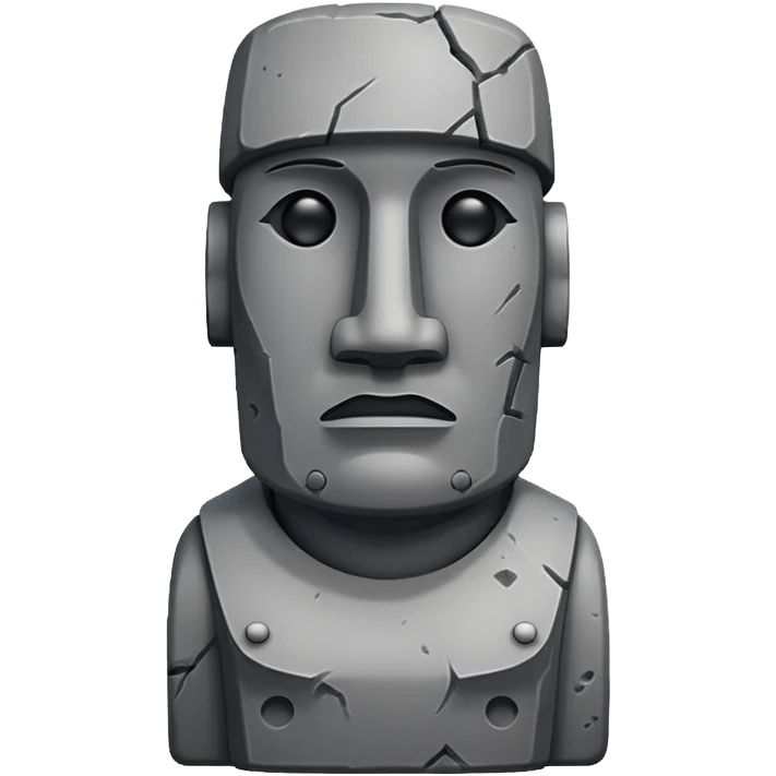 Moai emoji