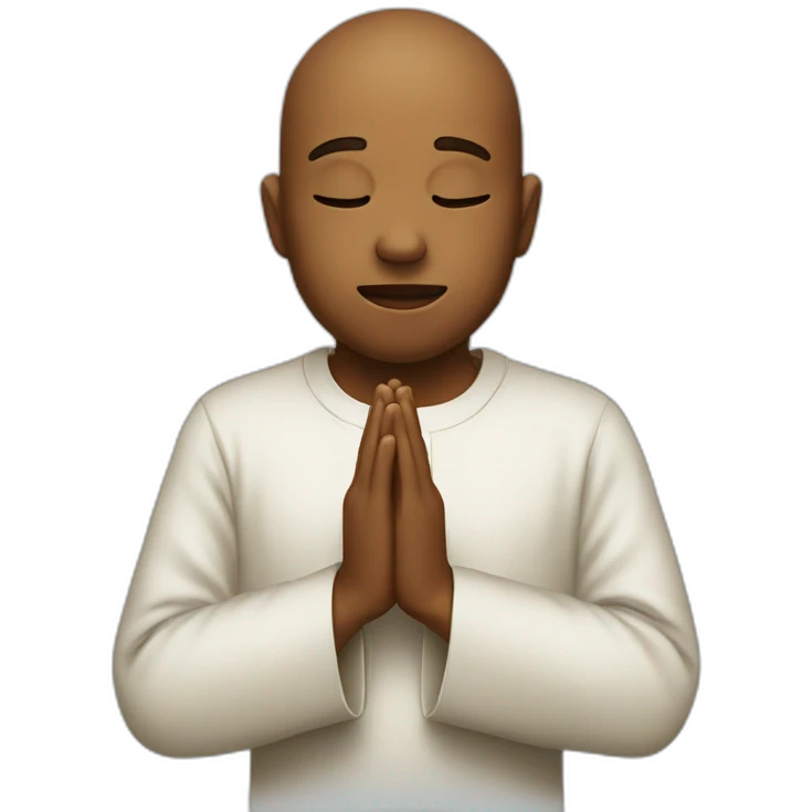prayding face emoji