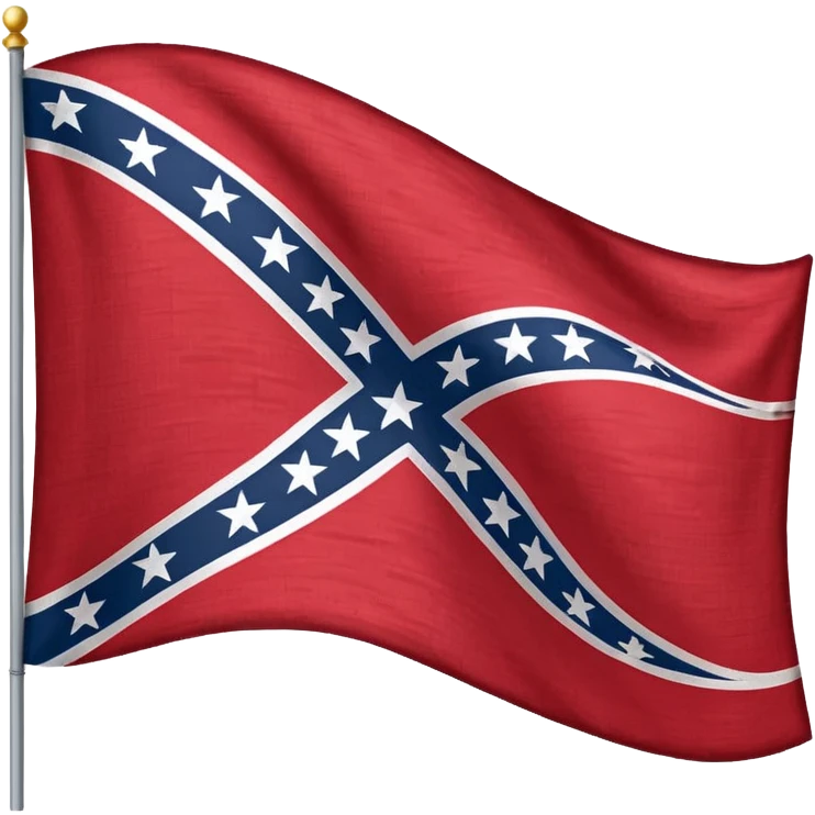 Confederate flag emoji