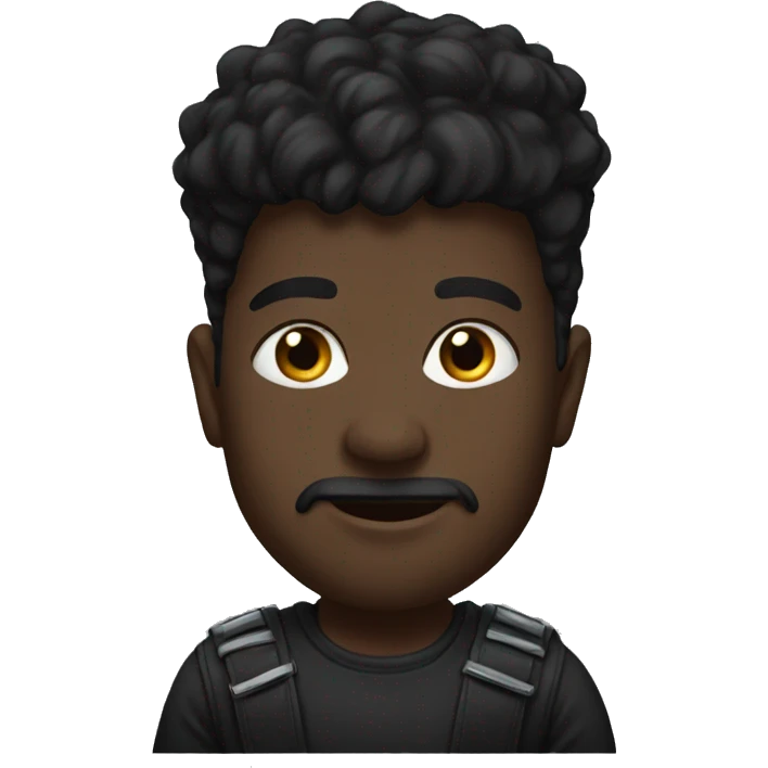 Black creta  emoji