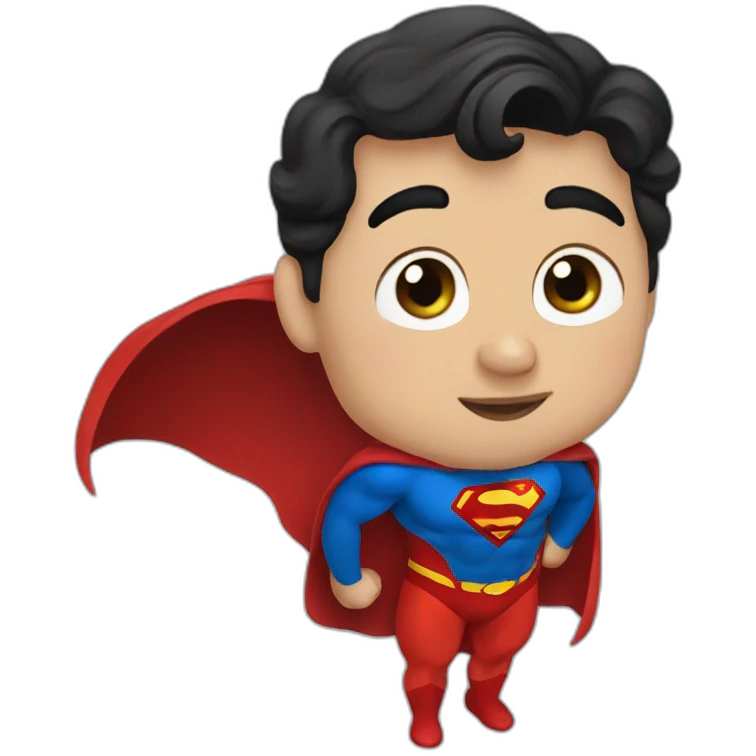 pregnant superman emoji