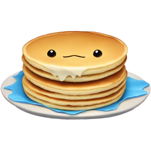 Shark eating a pancake  emoji
