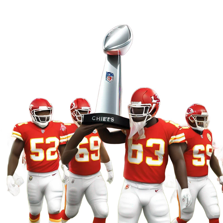 Kansas City Chiefs win Super Bowl emoji