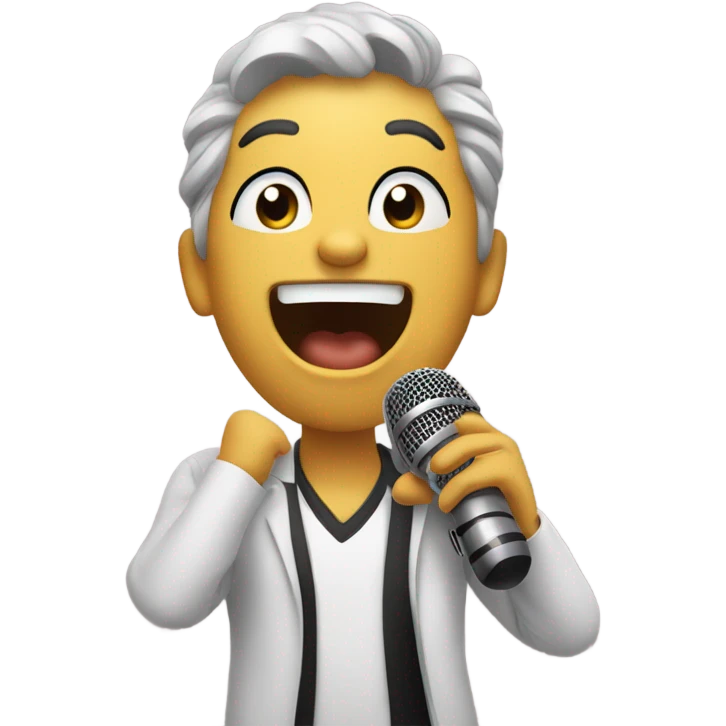 Karaoke emoji