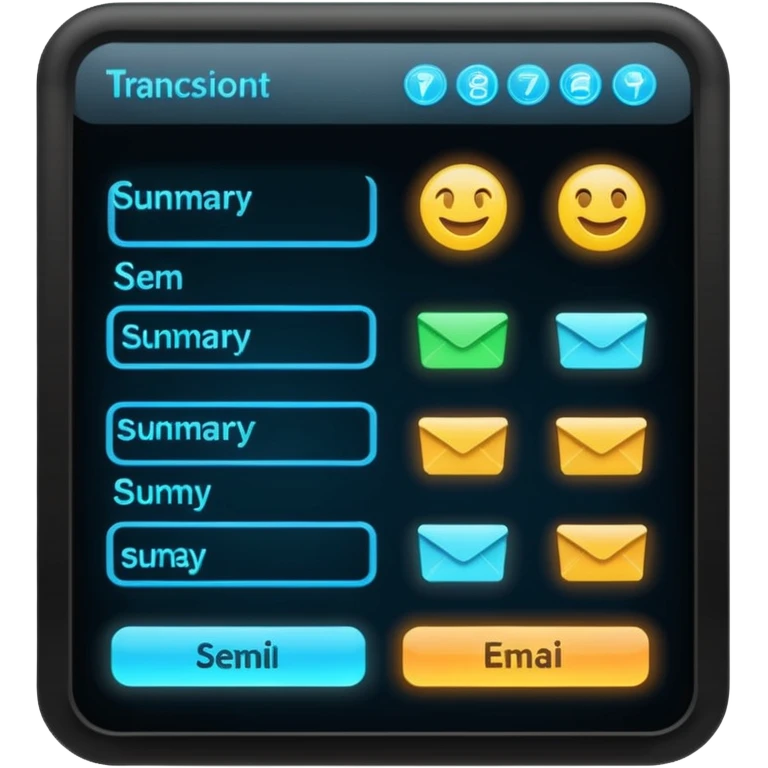 POS screen

 emoji