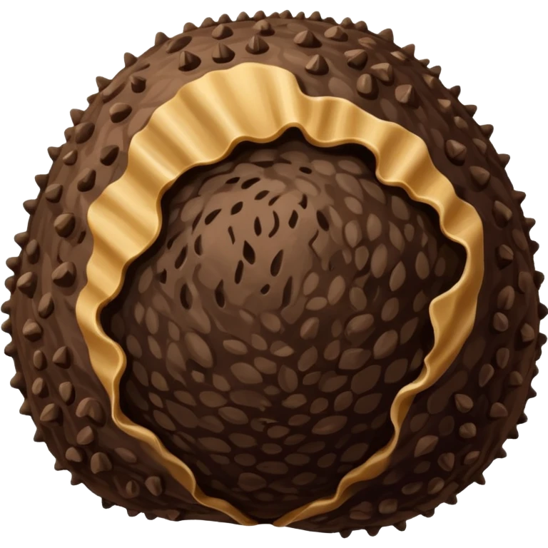 a truffle emoji