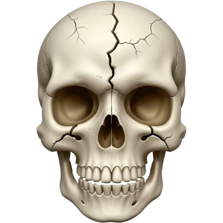 Mind blowing skull emoji