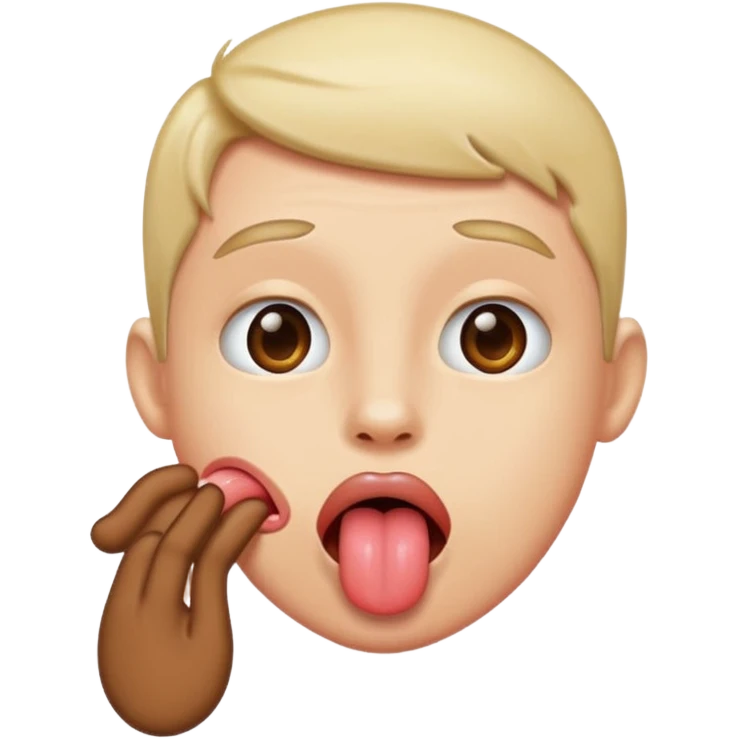 Tongue out emoji