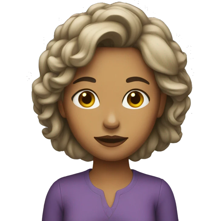 Femme qui tiens  emoji