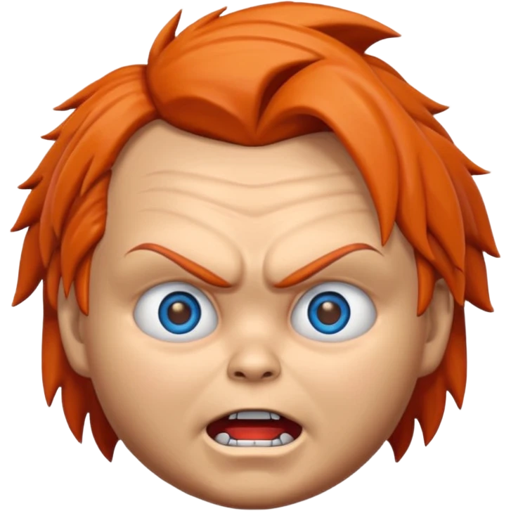 Un emojin de chuky emoji