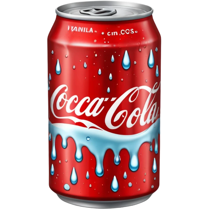 Create a can of coca cola vanilla emoji