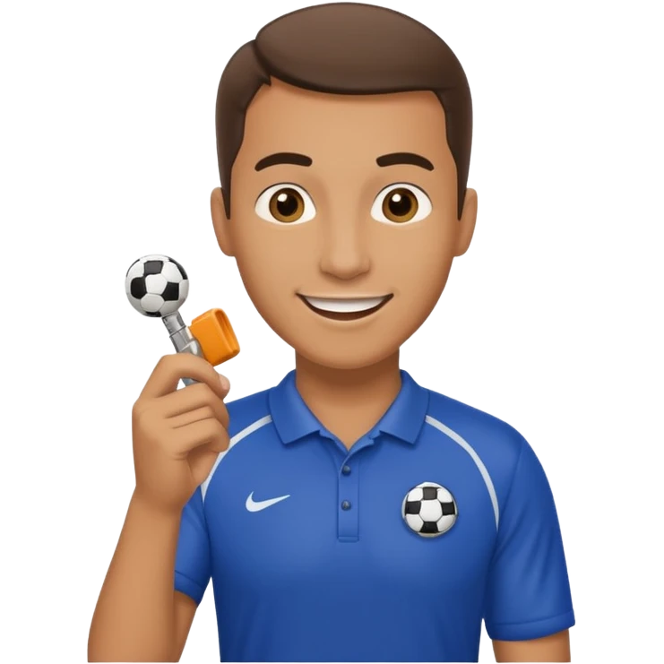 soccer coach whistle emoji