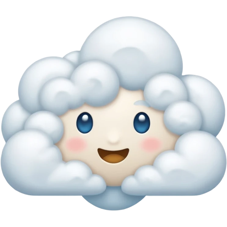 faceless cloud emoji