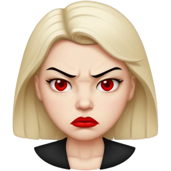 Angry emoji