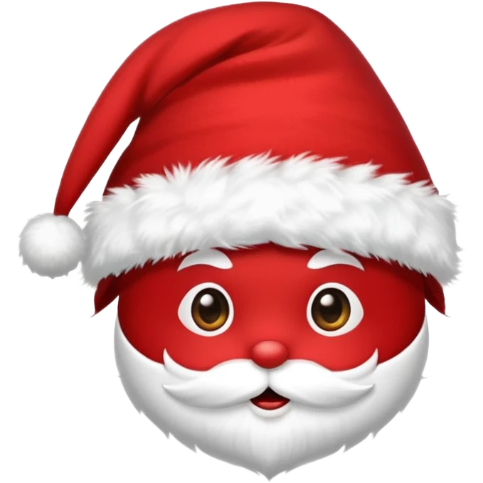 gorro do papai noel emoji