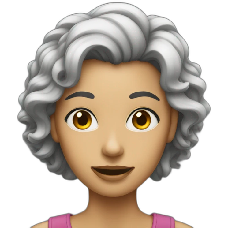 Spidr woman emoji