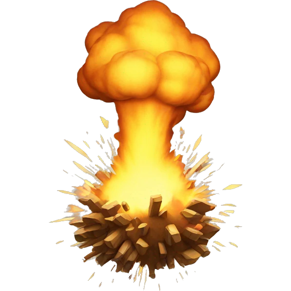 exploding G emoji