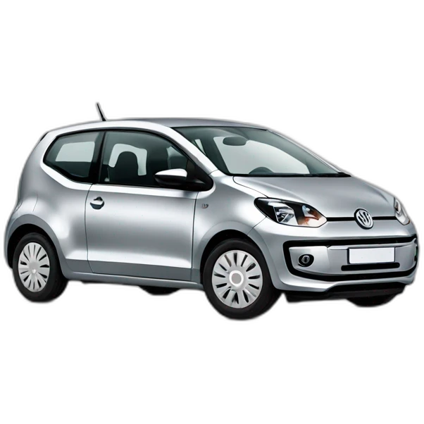 Silver VW UP! emoji